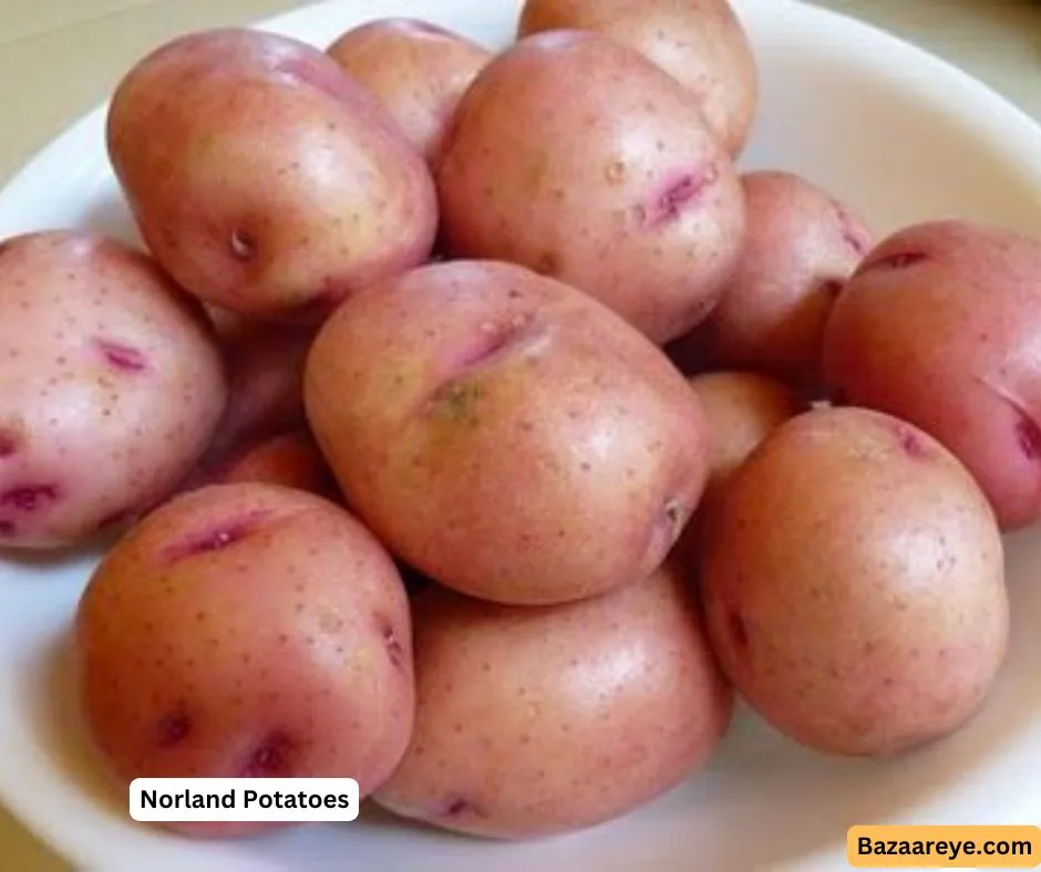 Norland Potatoes in a plate
